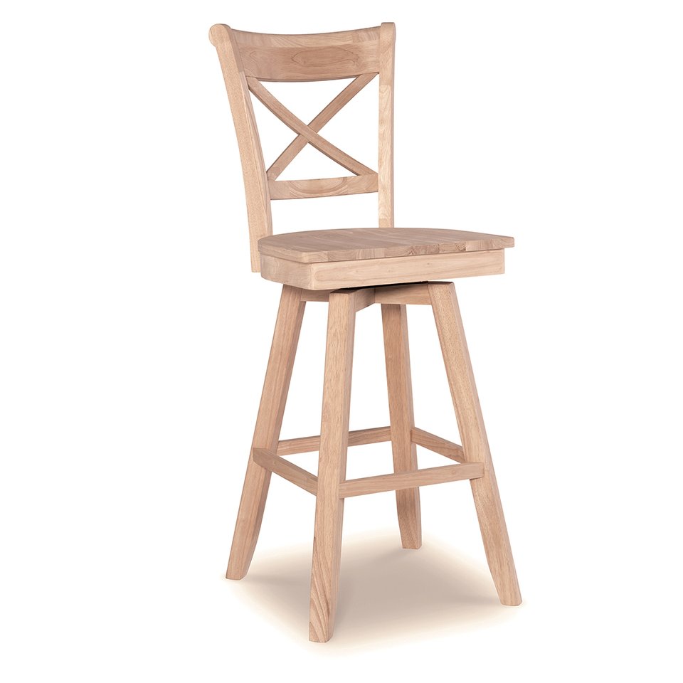 30" Charlotte Swivel Bar Stool