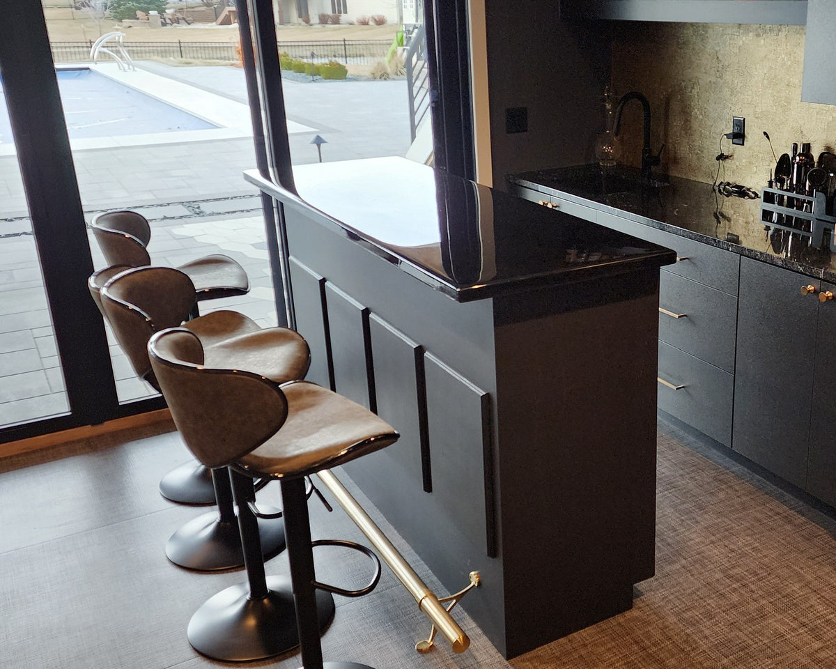 Custom Epoxy Topped Bar