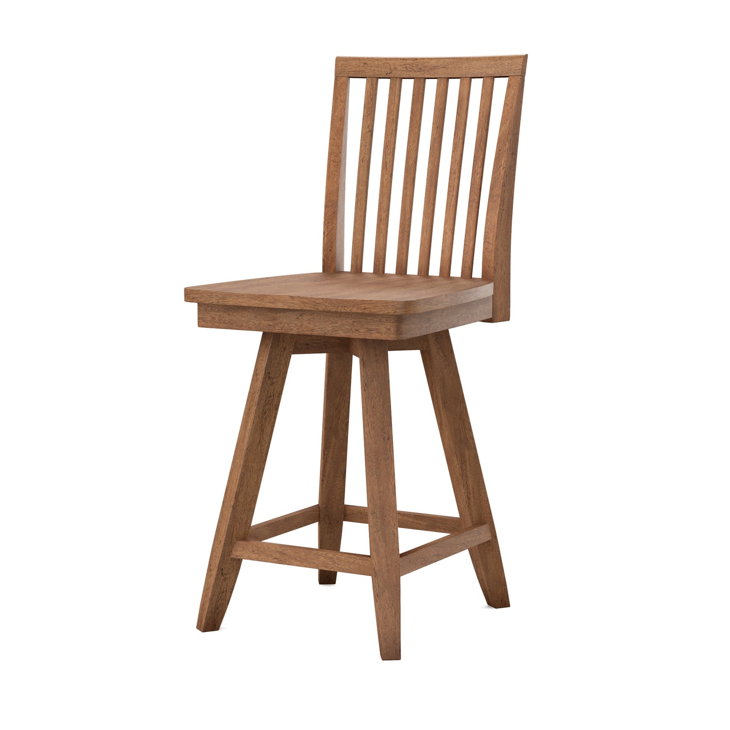 24" Mission Counter Swivel Stool