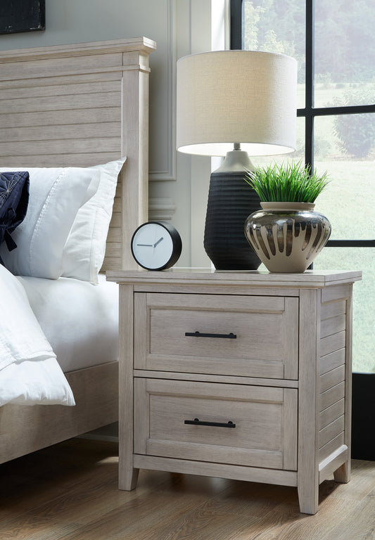 Sanibel 2 Drawer Nightstand - Macchiato