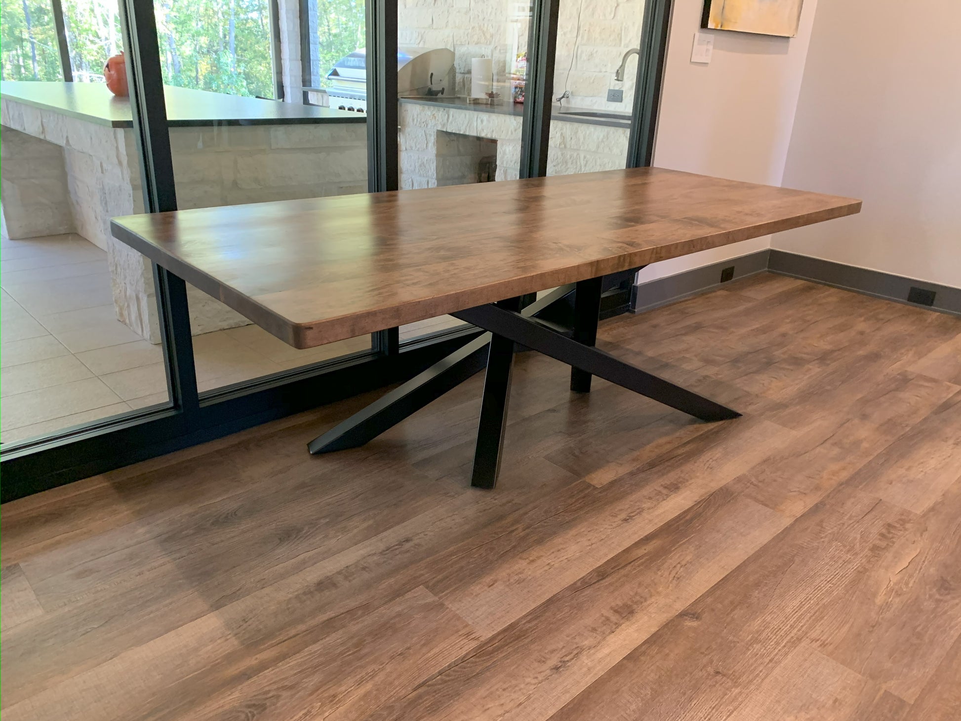 Table With Splinters The Axis Table | Sawdust & Splinters – 605 Sawdust & Splinters LLC